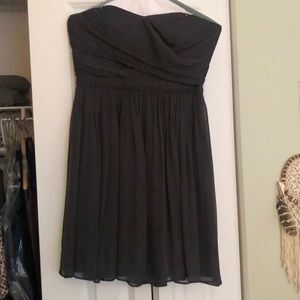 JCrew charcoal Bridesmaid dress